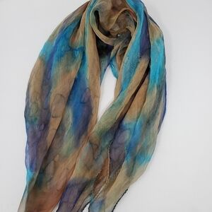Lightweight Watercolor Scarf